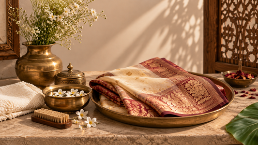 A Guide to Caring for Handloom Sarees